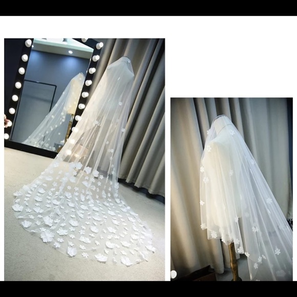 Dresses & Skirts - Wedding Accessories 3M Tailing Llower Veil Bridal